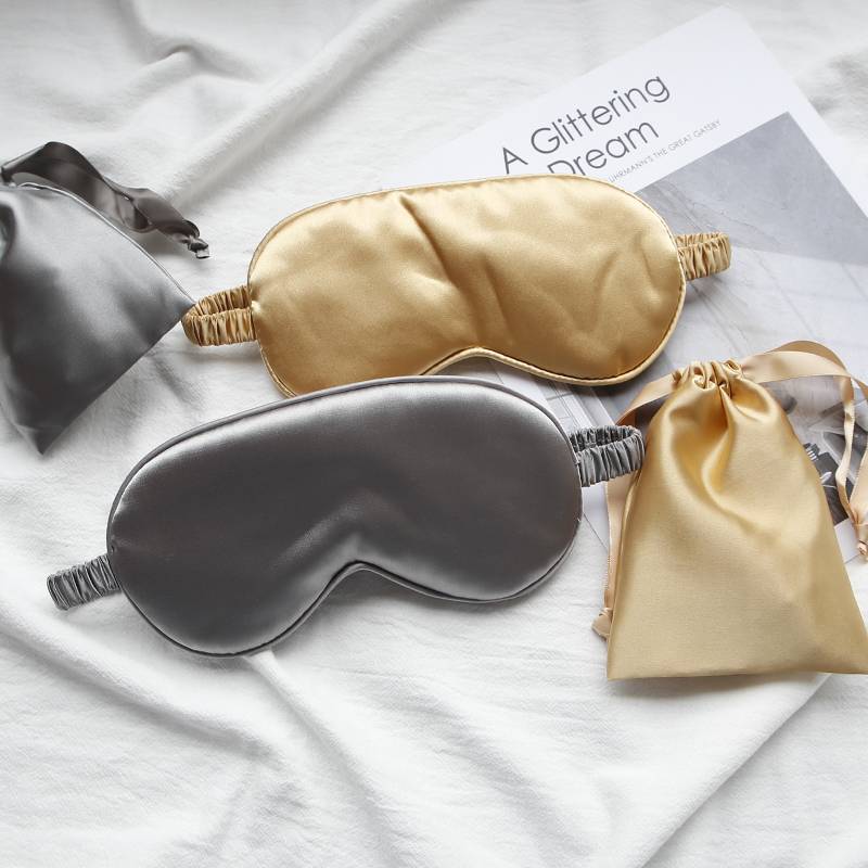 Imitated Silk Eye Mask and Pouch EIT-043